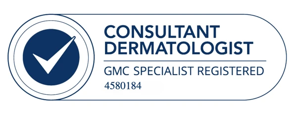 Consultant Dermatologist - GMC Specialist Registered 4580184